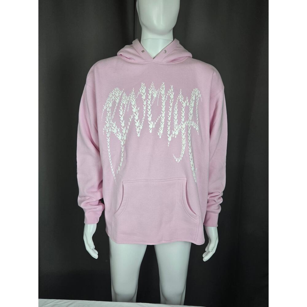 Revenge x Playboy Bunny Hoodie Pink Large